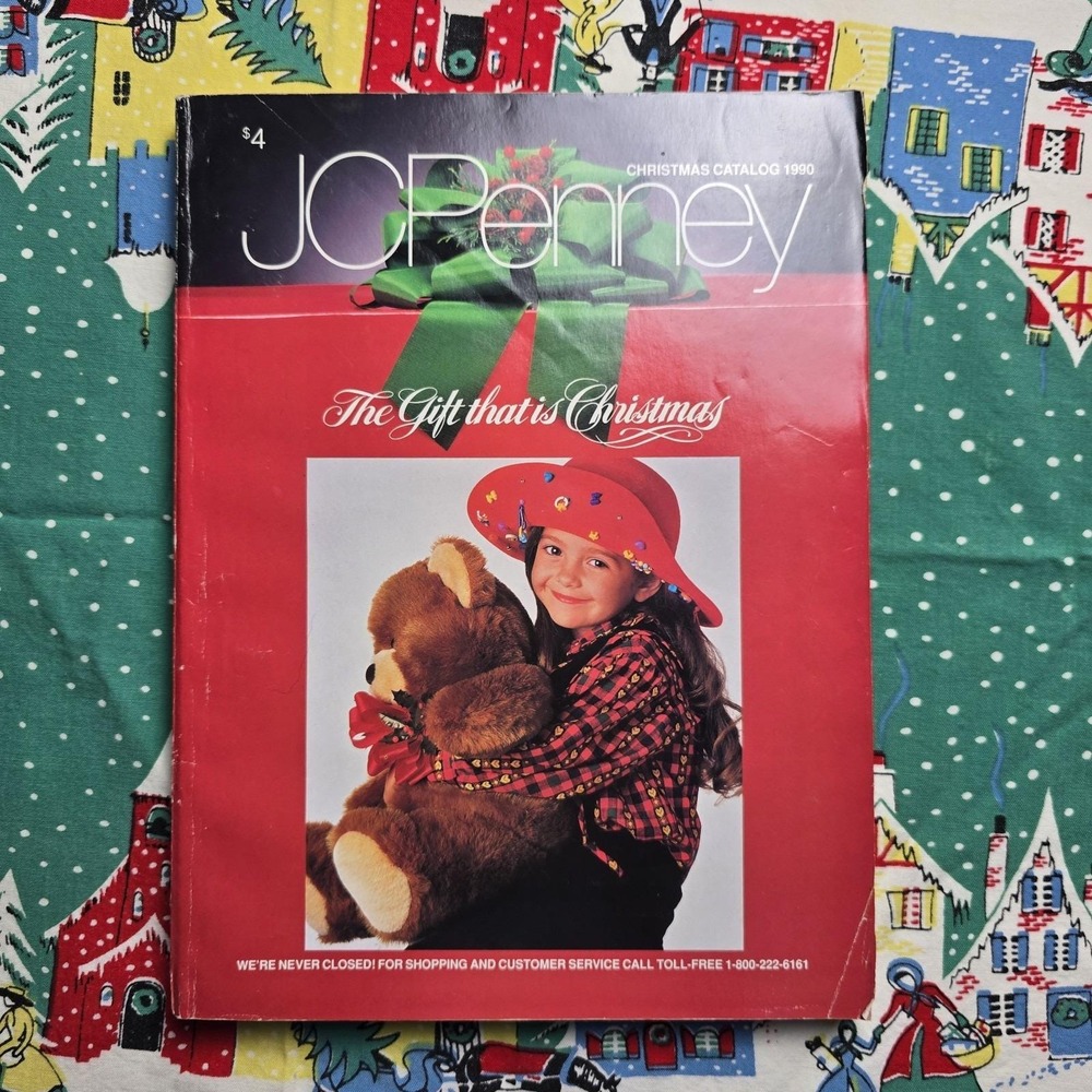 JCPenney 1990 Christmas Catalog The Gift That Is Christmas Nintendo Fashion Toys